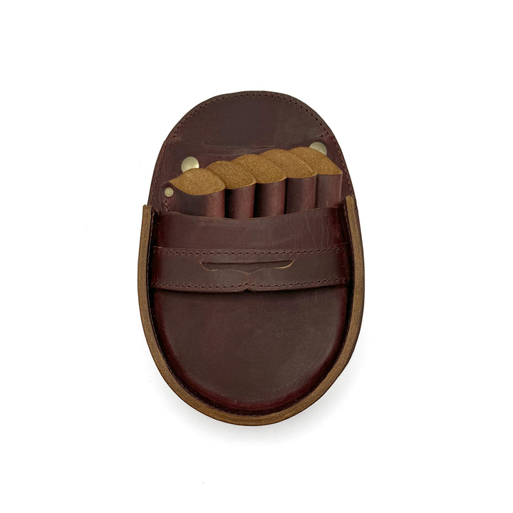 小物 Cha-A 茶芯レザーのシザーケース ローファー FE001 aruci