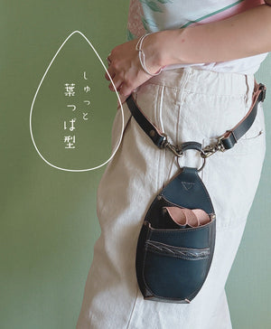 コンパクトシザーケース 葉っぱ ANTIQUE