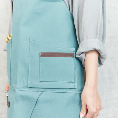 数量限定カラー「blue gray」 -hakama Apron - aruci