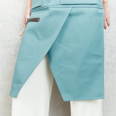数量限定カラー「blue gray」 -hakama Apron - aruci