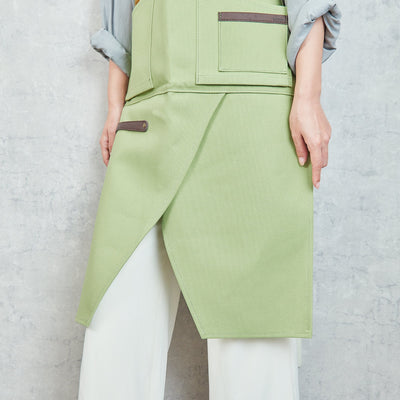 数量限定カラー「light green」 -hakama Apron - aruci