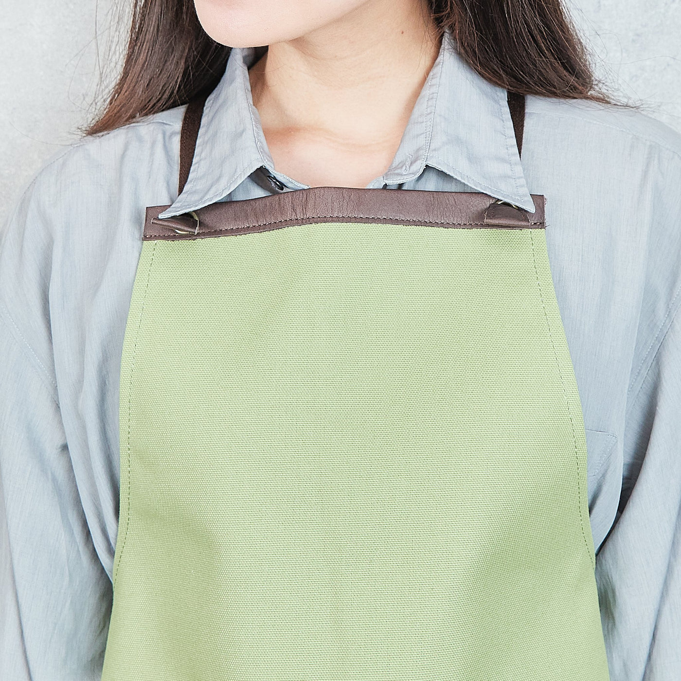 数量限定カラー「light green」 -hakama Apron - aruci