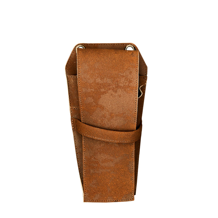 錆レザーのシザーケース ヘキサゴン TH008 aruci